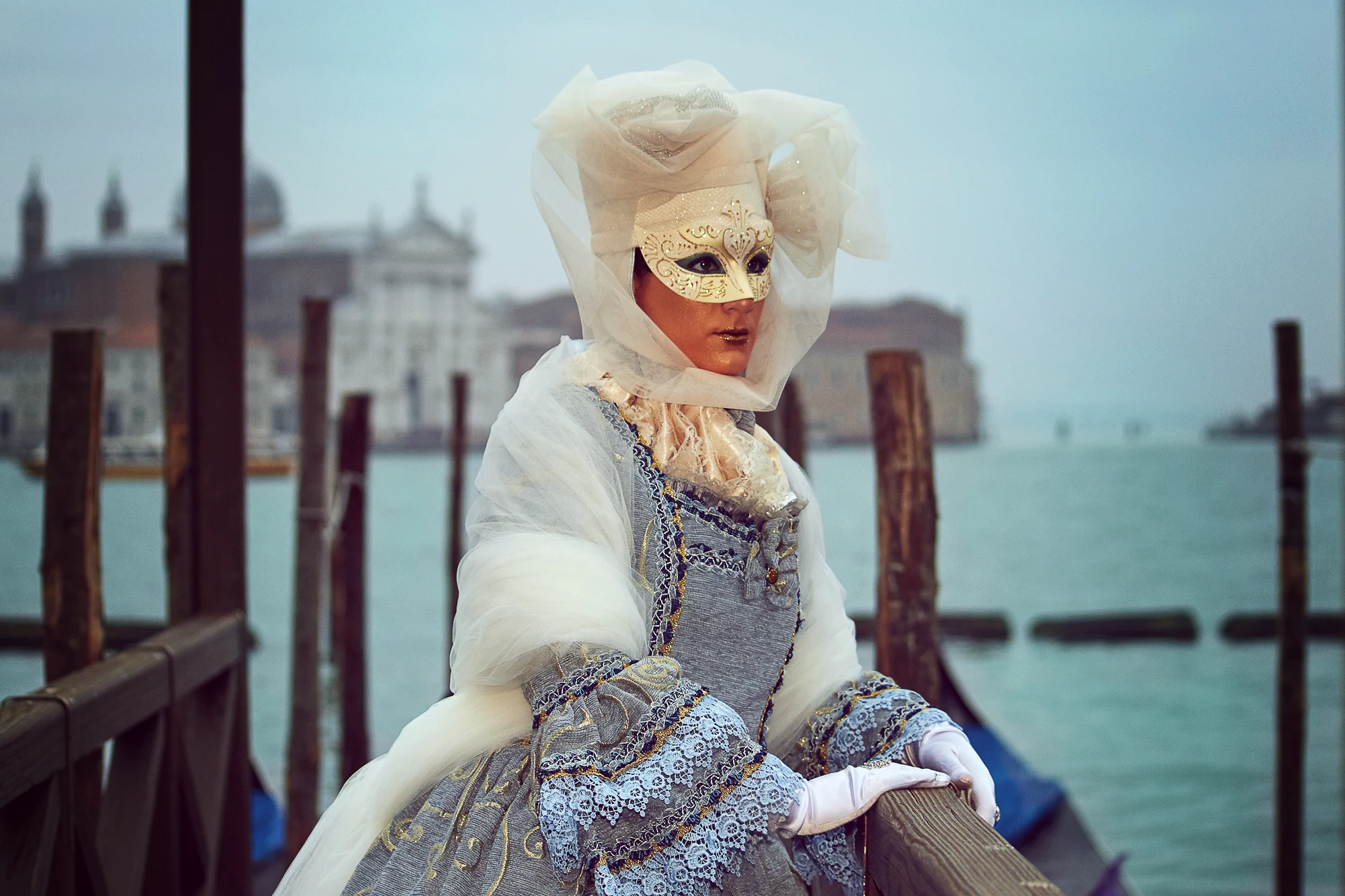 Historical costume portrait in Venice